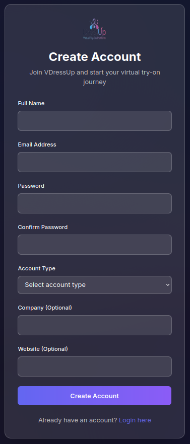 Registration Form