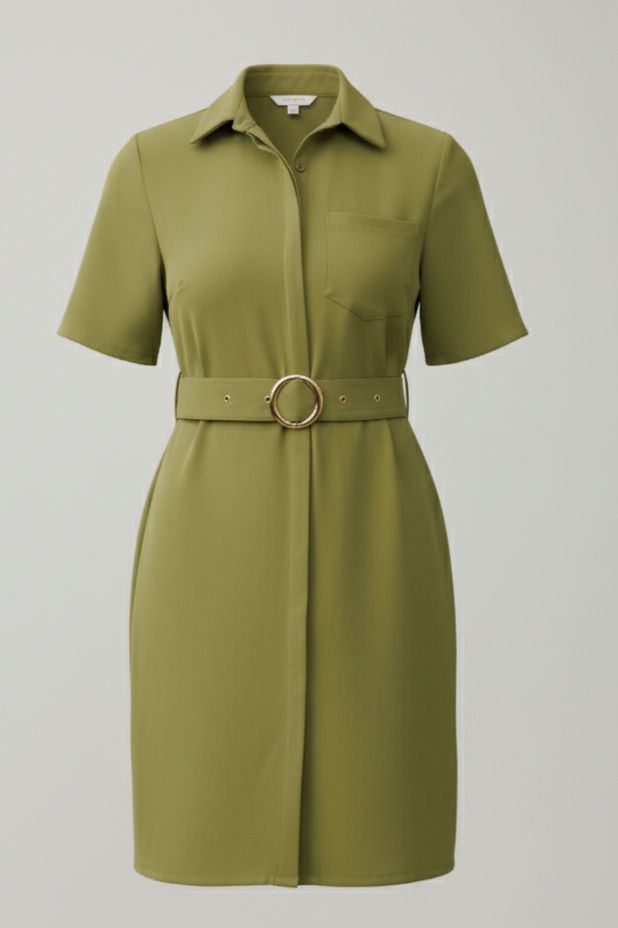 Layered Knitted Fit Set (Top+Skirt)